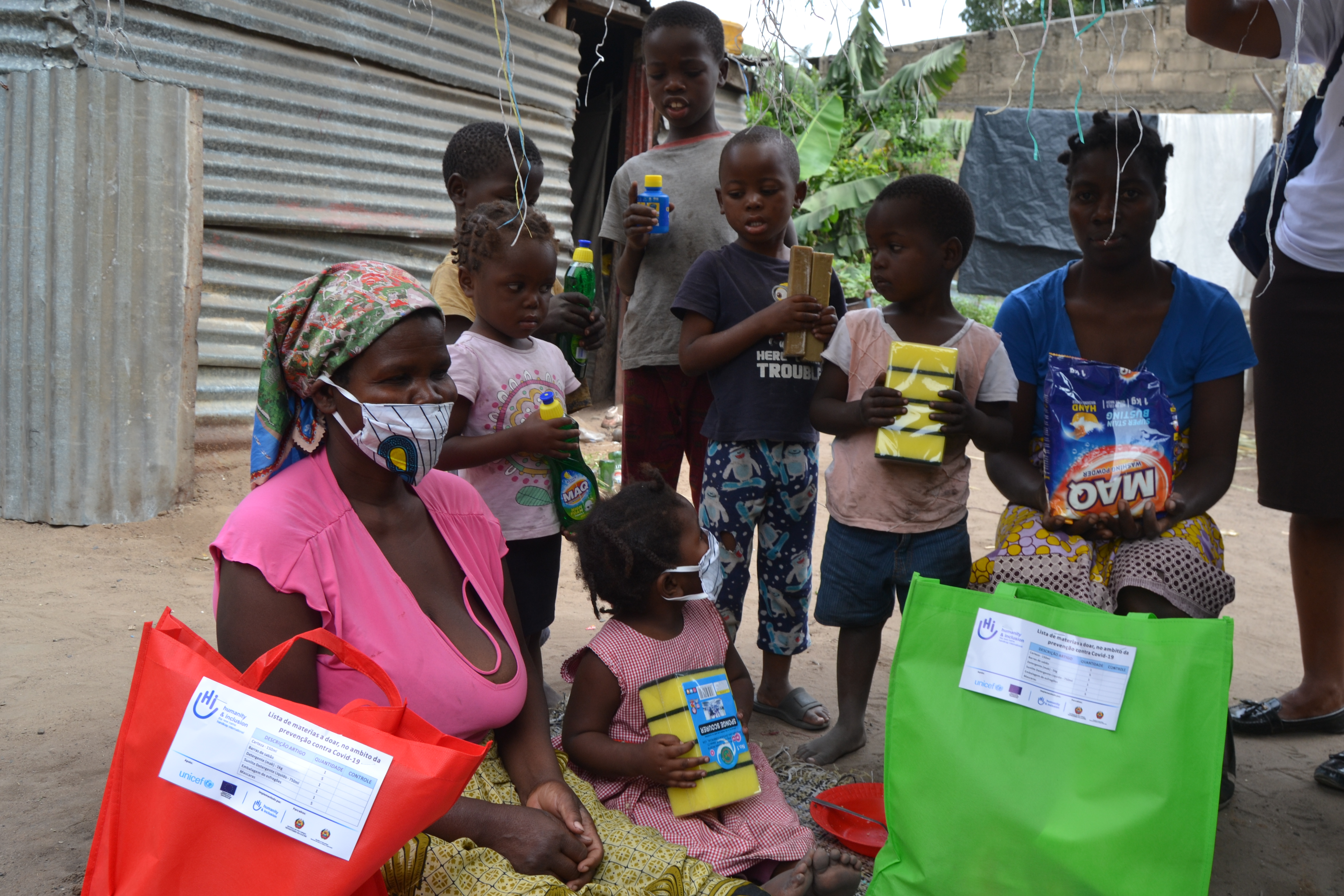 Covid-19: HI aide les personnes vivant dans les quartiers défavorisés de Maputo et de Matola au Mozambique
