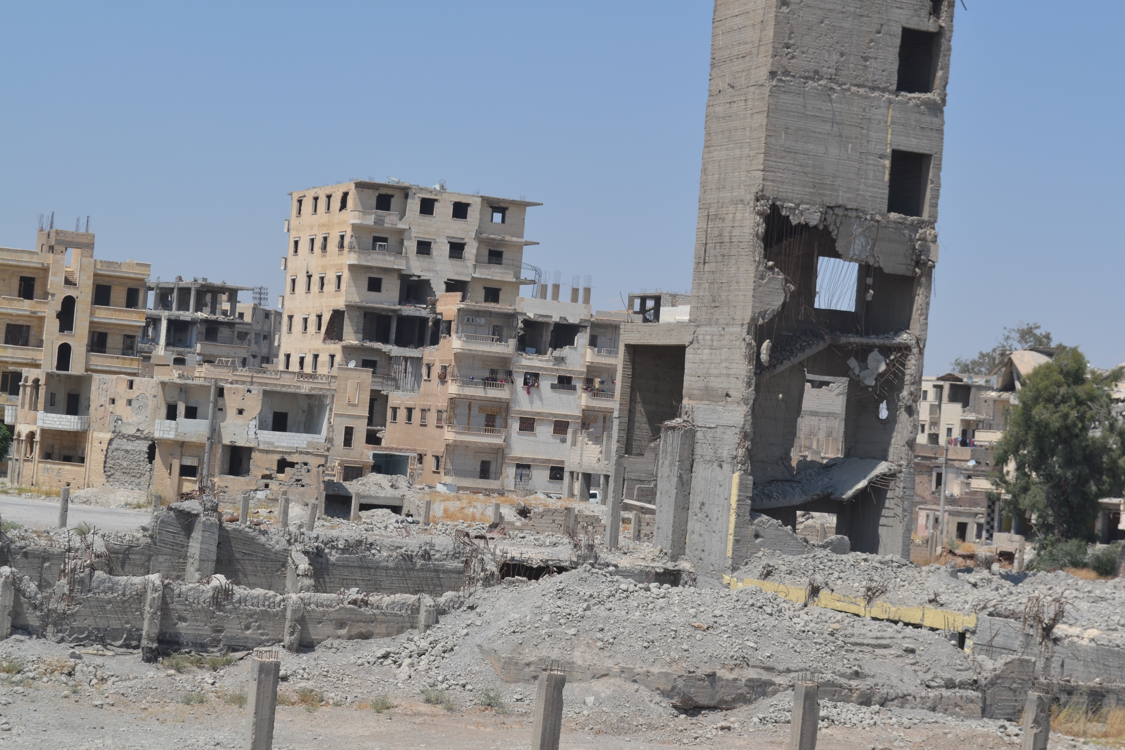 Raqqa dévastée, septembre 2019