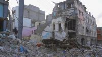 Image d'archive mars 2021 - Destructions importantes à Aden, dans le Sud du Yémen