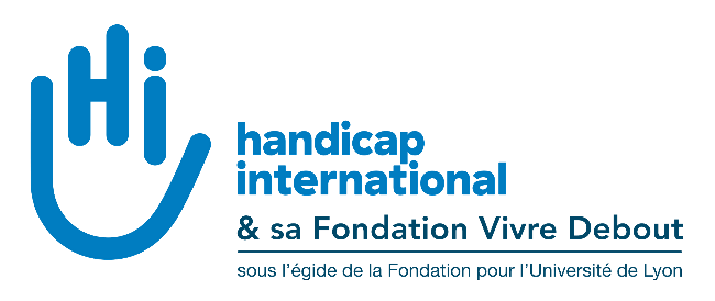 Logo de la Fondation Vivre Debout - Handicap International