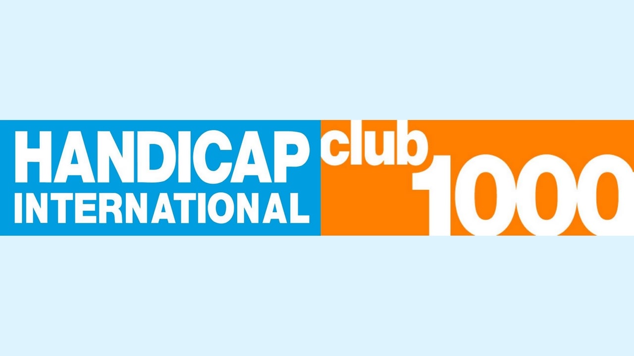 Logo du Club1000 de Handicap International
