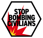 Stop bombing civilians - Stop aux bombardements des civils