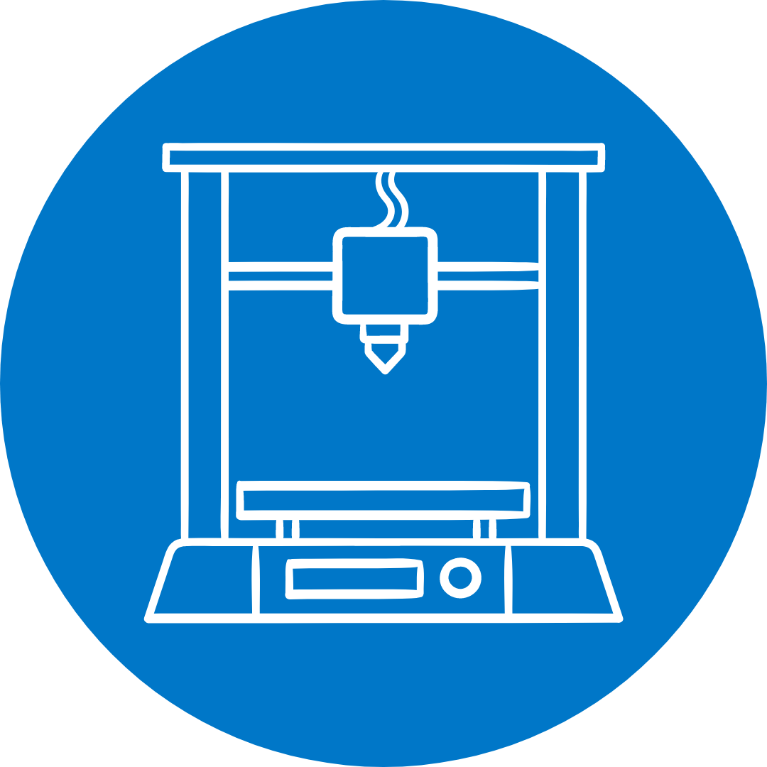 Pictogramme imprimante 3D