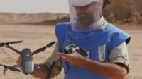 HI teste des drones détecteurs de mines dans le nord du Tchad