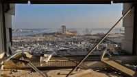Cette vue montre les conséquences de l'explosion qui s’est produite le 4 août dernier dans le port de Beyrouth, la capitale du Liban. Les sauveteurs ont travaillé toute la nuit après que deux énormes explosions ont ravagé le port de Beyrouth, tuant au moins 100 personnes et en blessant des milliers. Ces explosions ont détruit de très nombreux bâtiments dans la capitale libanaise.