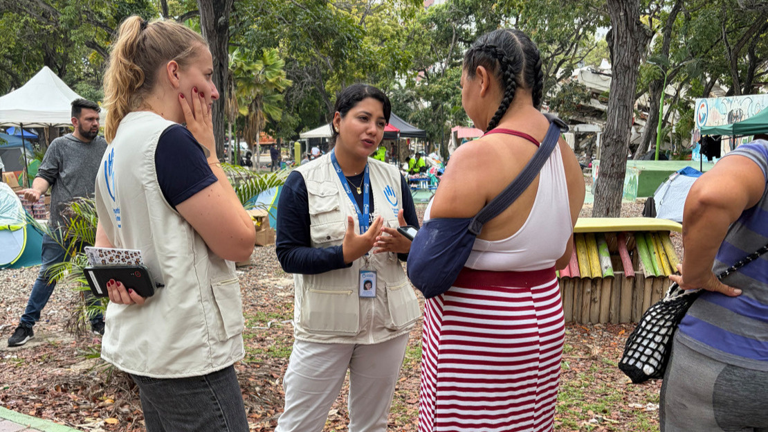 Au Venezuela, HI soutient les personnes touchées par les séismes