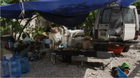Destruction du centre de réhabilitation aux Cayes, Haïti