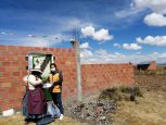 Distribution de nourriture en Bolivie par les équipes de HI durant l'épidémie Covid-19