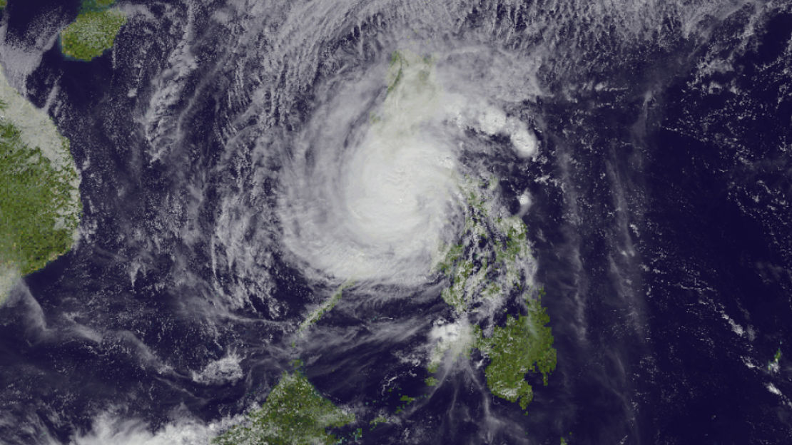 Image satellite du typoon Kammuri, 3 décembre 2019