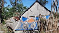 Dégâts causés par le cyclone Batsirai, à Mahanoro, Madagascar