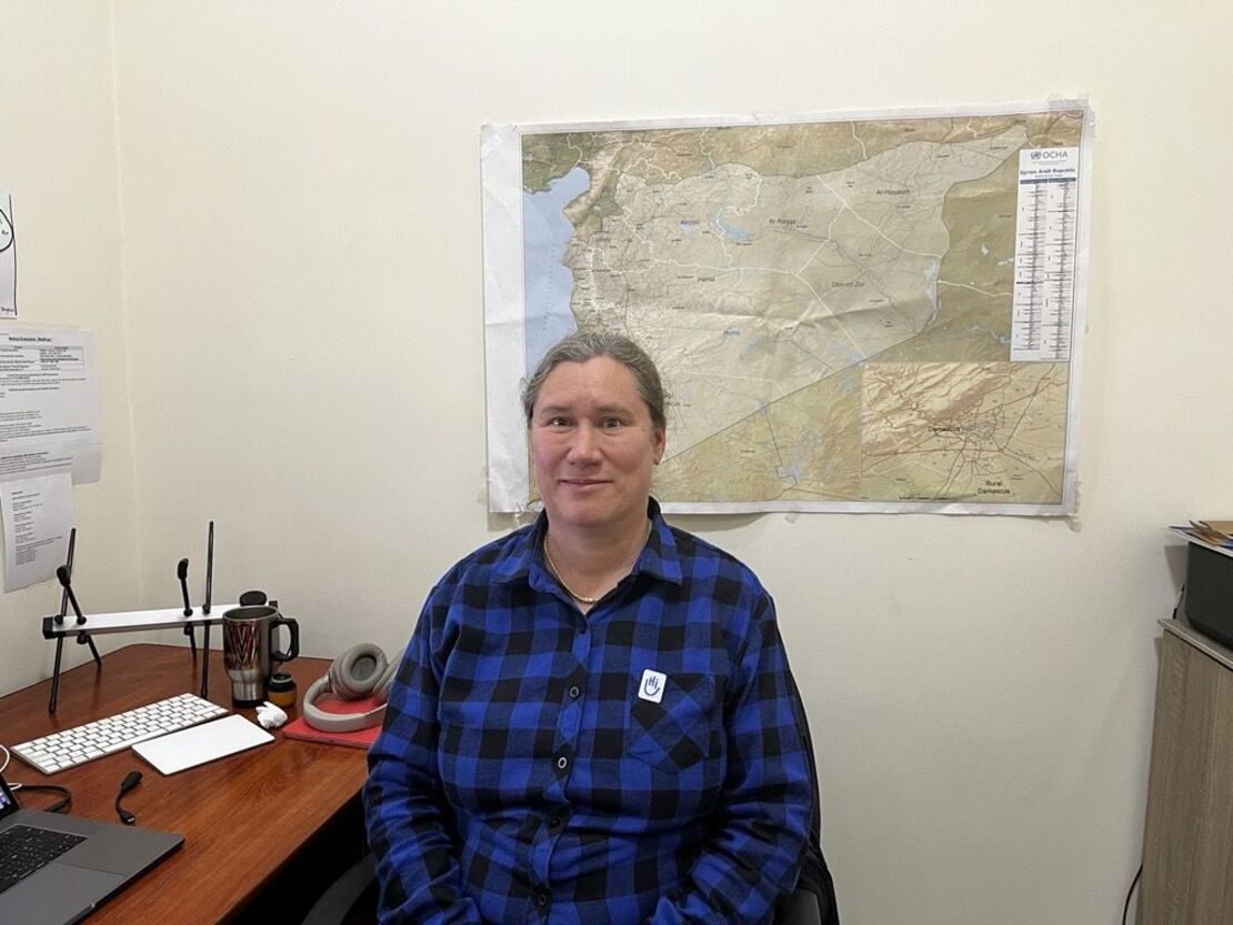 Myriam Abord-Hugon, directrice des programmes HI en Syrie