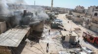 Exemple de destructions dans une ville en Syrie