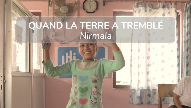 Websérie vidéo Népal "Quand la terre a tremblé - l'histoire de Nirmala"