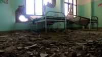 Hôpital Al-Joumhori à Taiz détruit par des attaques aériennes en 2016