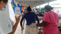 HI mène des actions de soutien aux hôpitaux dans la région des Cayes, suite au séisme du 14 aout 2021.