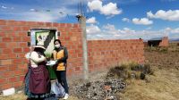 Distribution de nourriture en Bolivie par les équipes de Handicap International