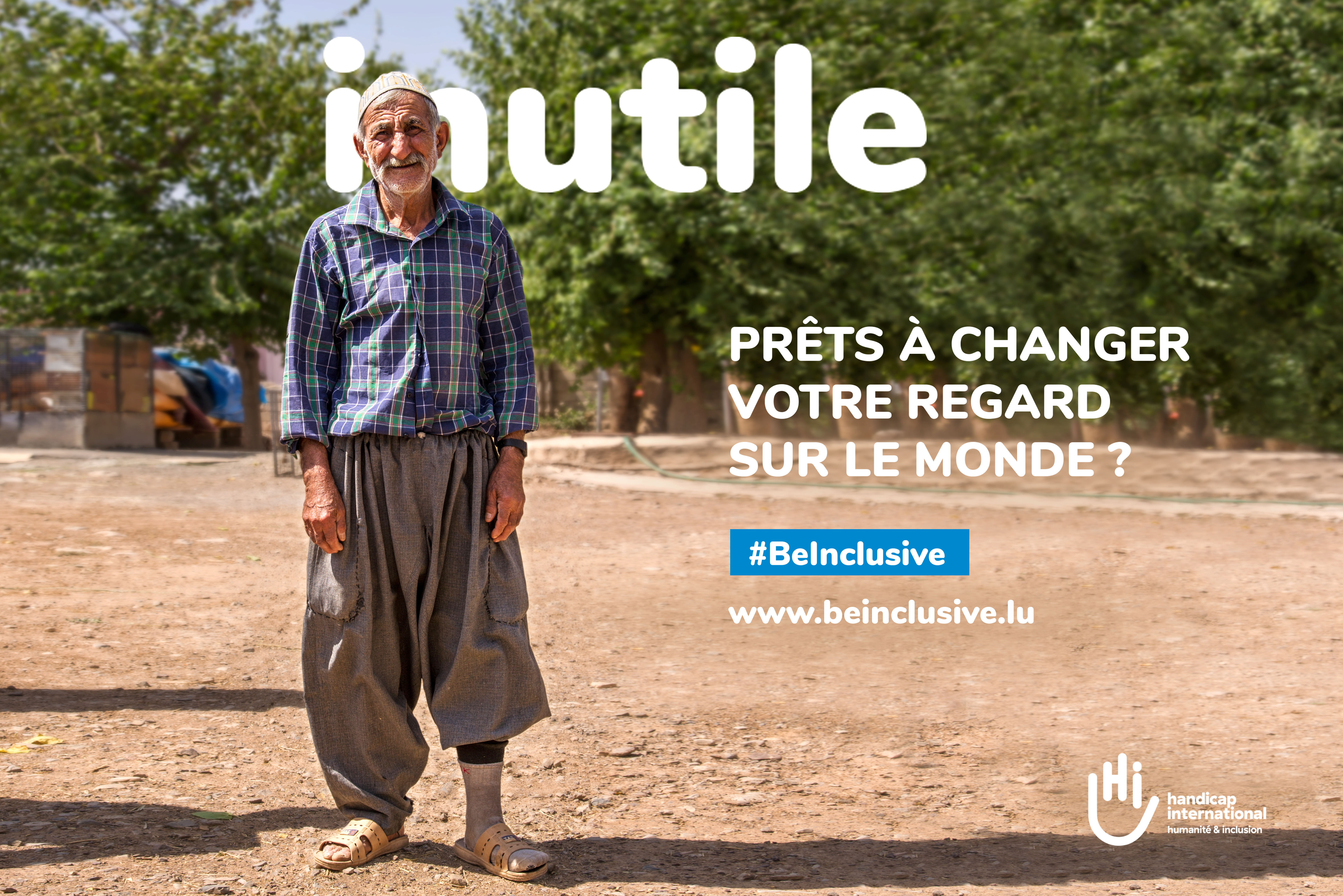 L'un des visuels de la campagne #BeInclusive