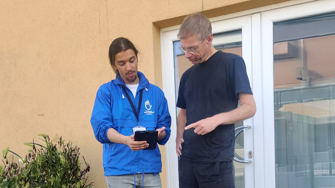 Les collecteurs de Handicap International