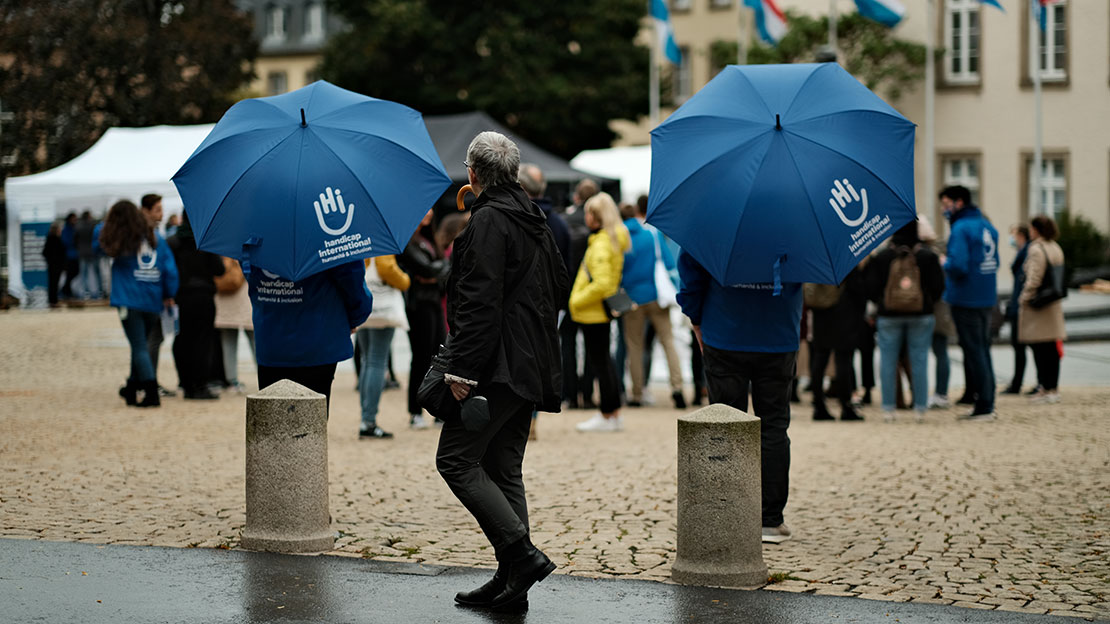 Pyramide solidaire 2021, Place de Clairefontaine à Luxembourg