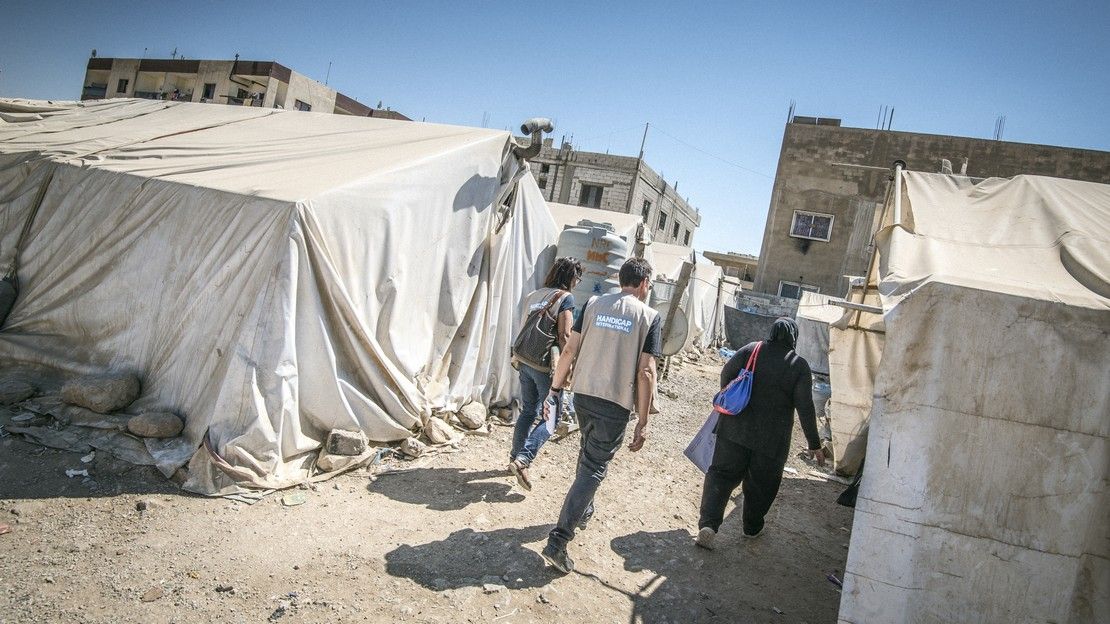 Camp de réfugiés syriens au Liban