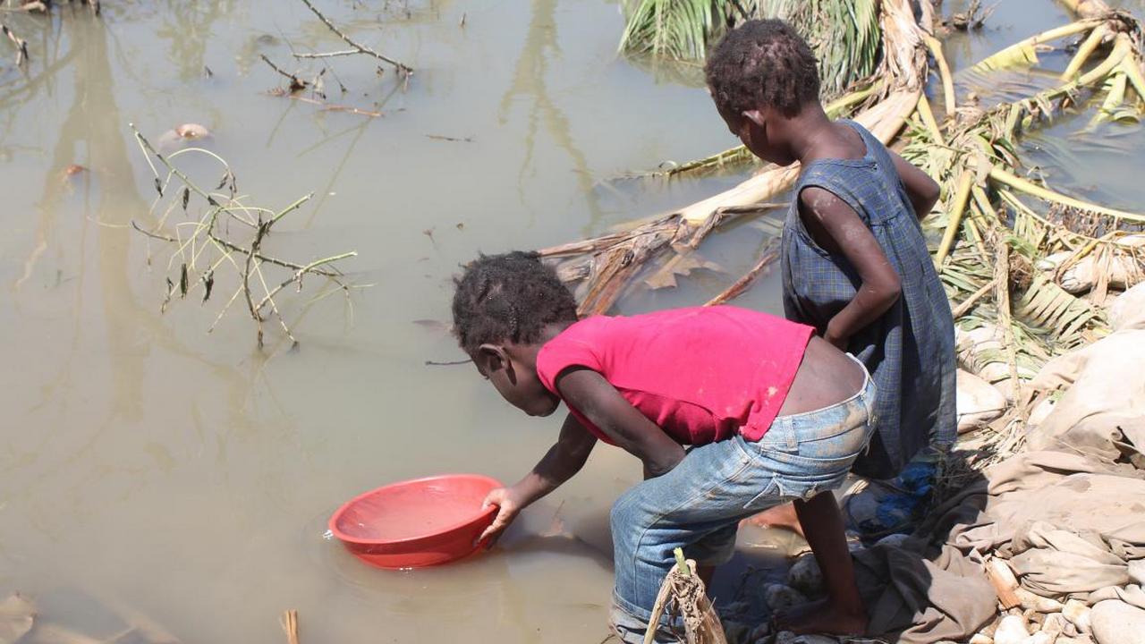 Après le passage du cyclone Matthew en 2016 (Archives) 