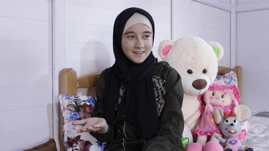 Suzan, 12 ans, en Syrie