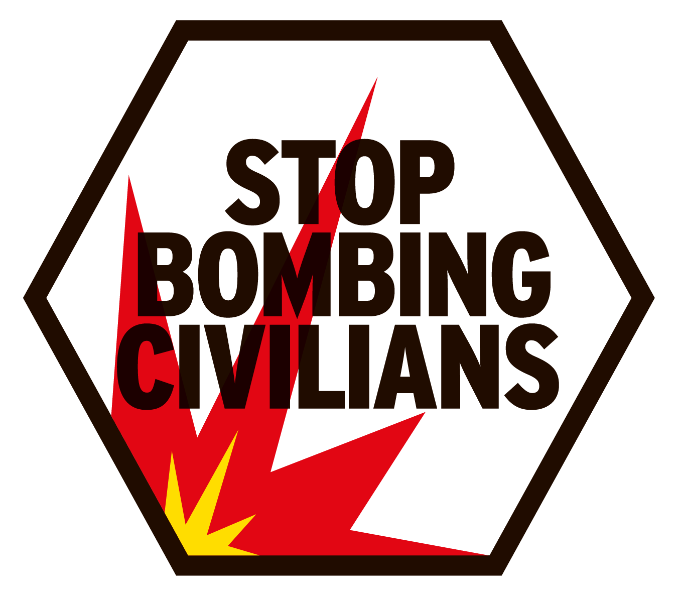 Stop bombing logo